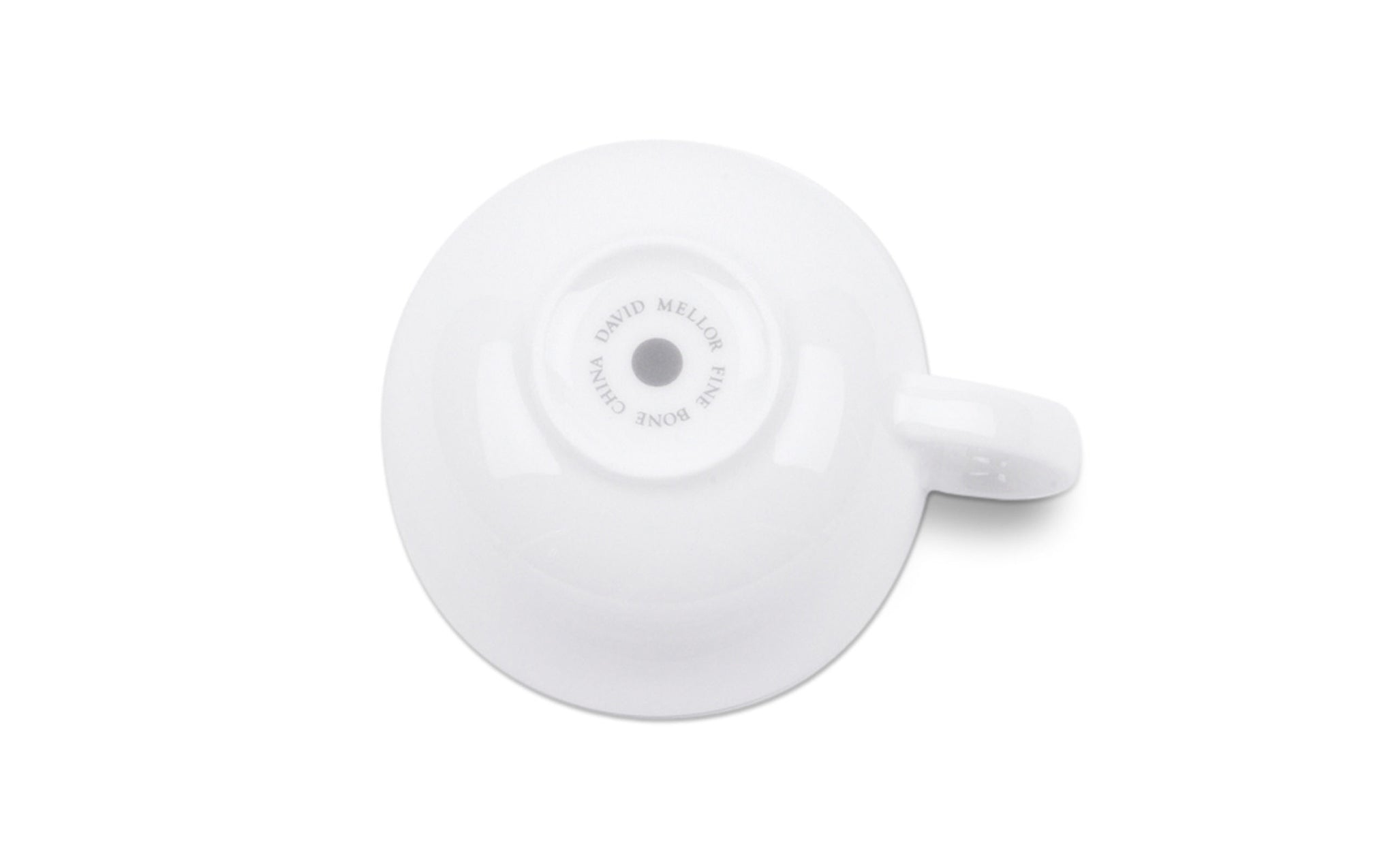 DM fine bone china teacup & saucer