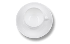 DM fine bone china teacup & saucer