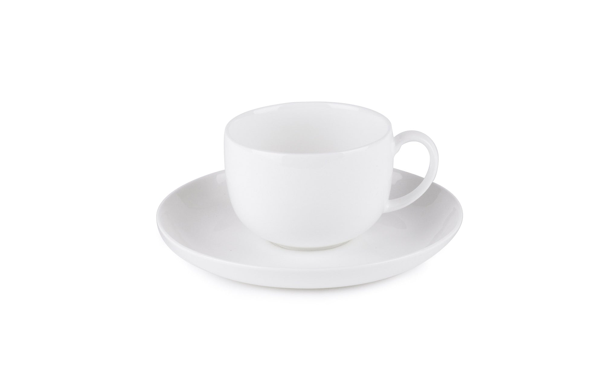 DM fine bone china teacup & saucer