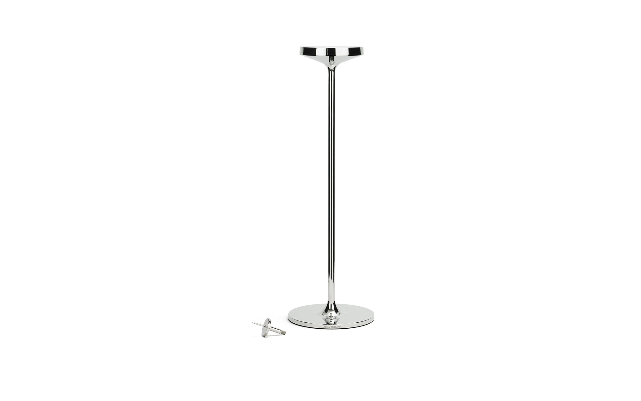DM Embassy stainless steel candlestick