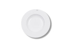 DM fine bone china rimmed soup plate