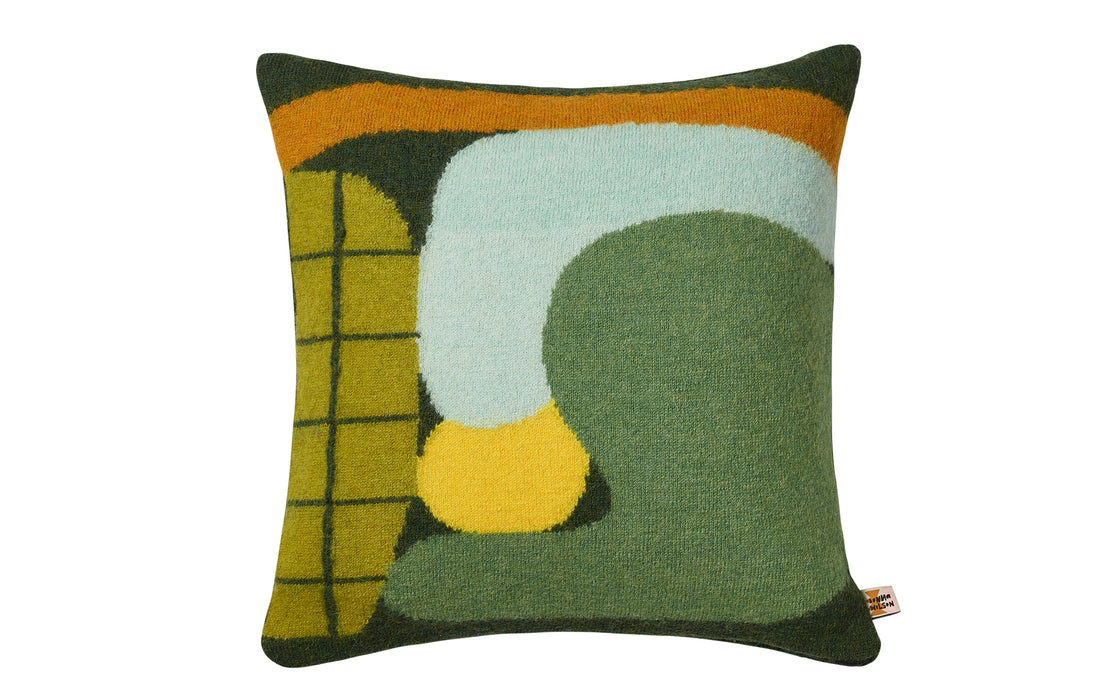 Huddle cushion - green