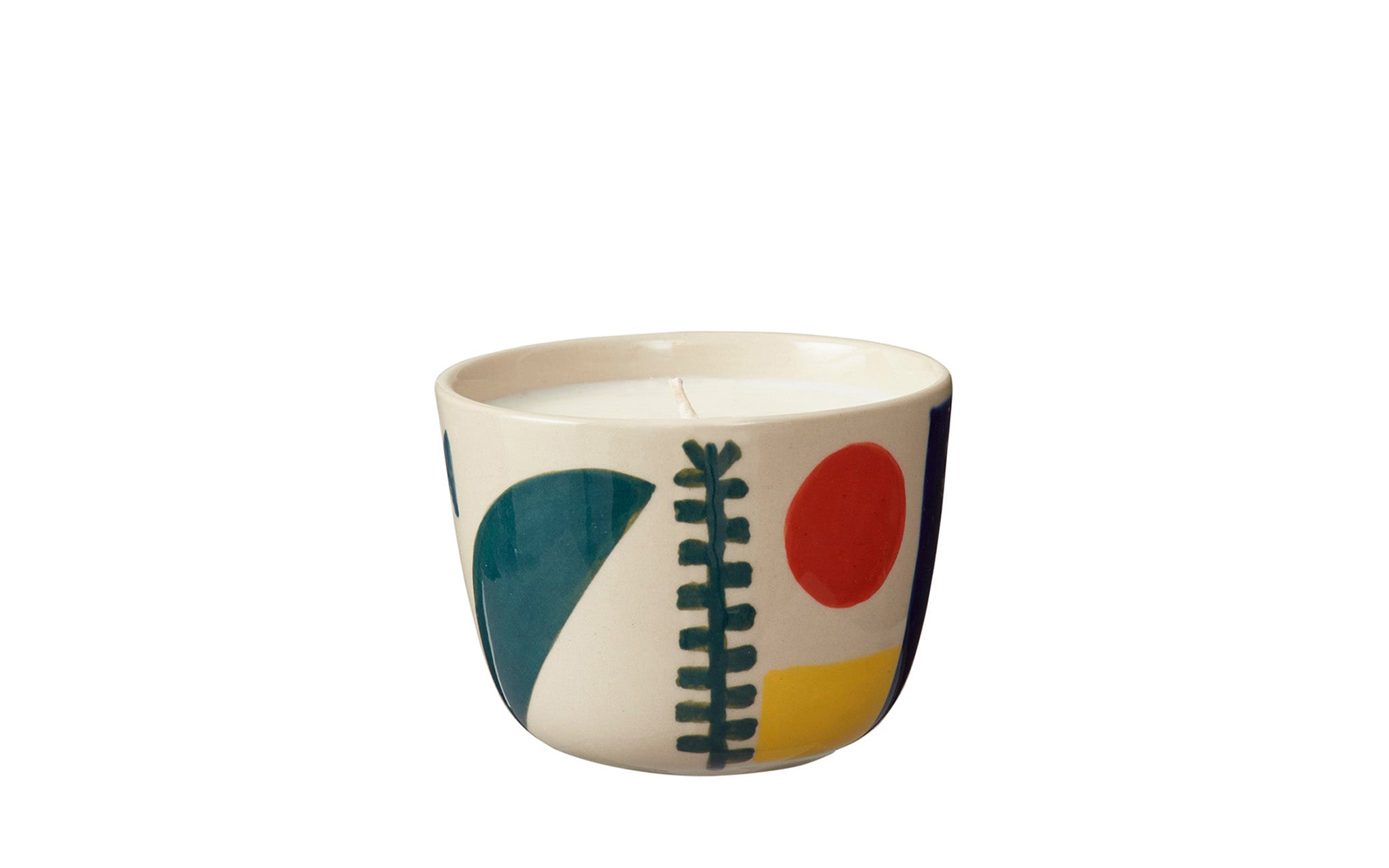 Bouclé Garni ceramic candle - Bouclé x Donna Wilson