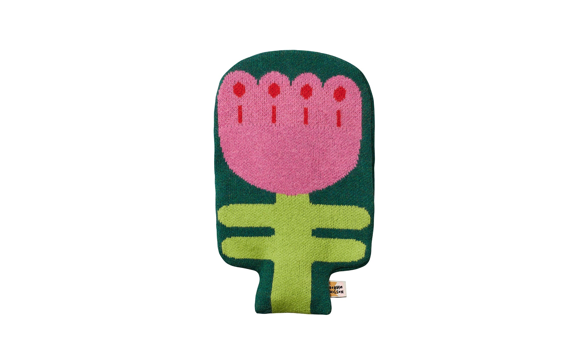 Flower hot water bottle