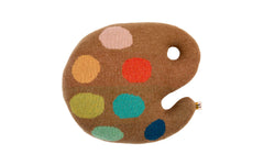 Paint Palette Shaped cushion