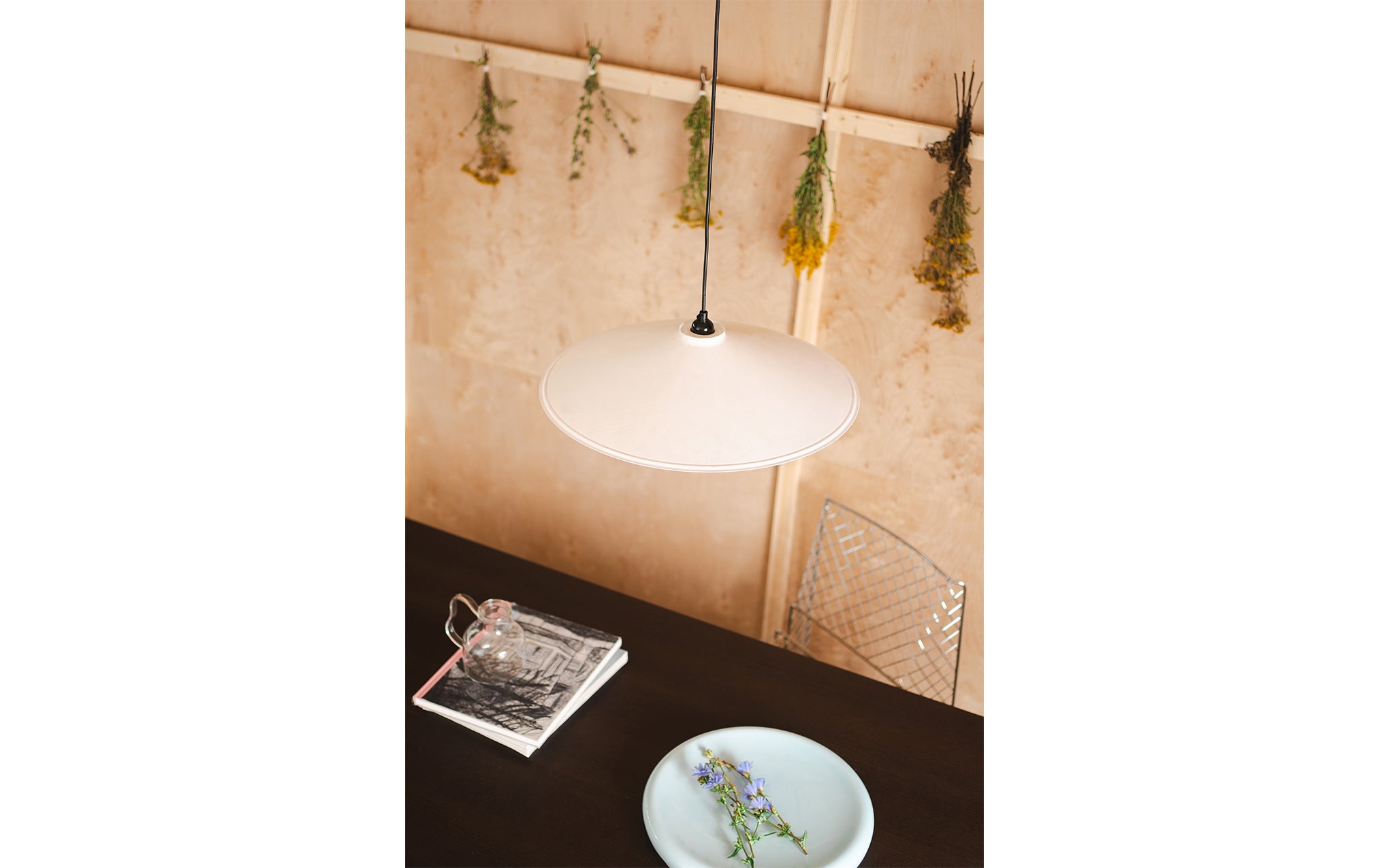 Daily paper pendant shade