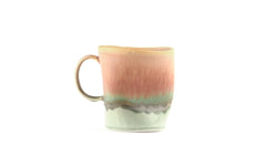Distorted mug - pink & light green