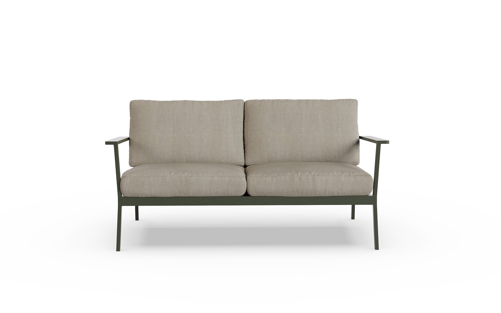 Eos outdoor two seat sofa