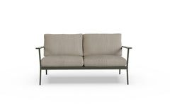 Eos outdoor two seat sofa