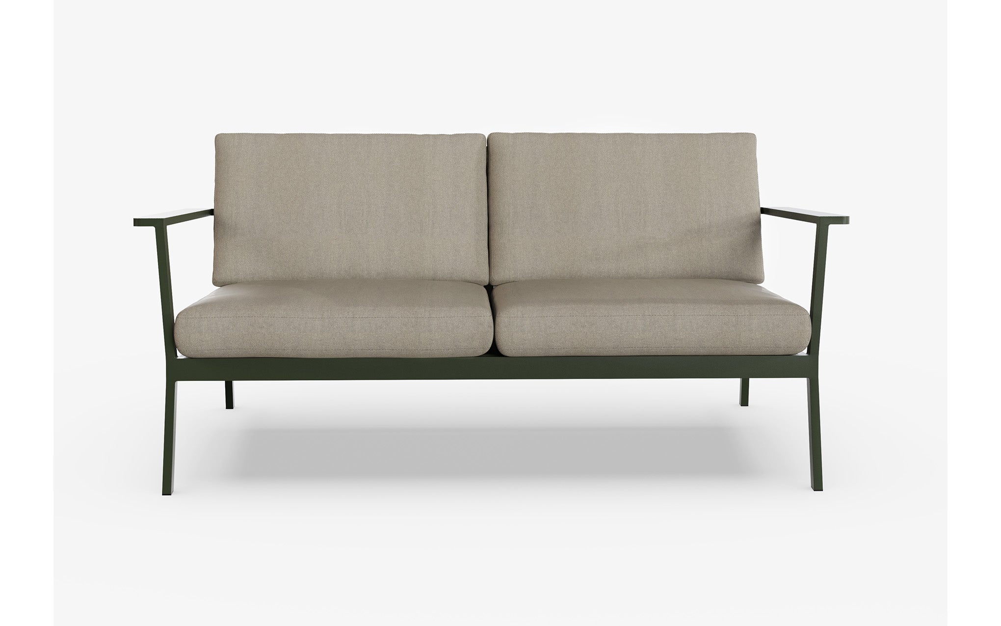 Eos outdoor two seat sofa