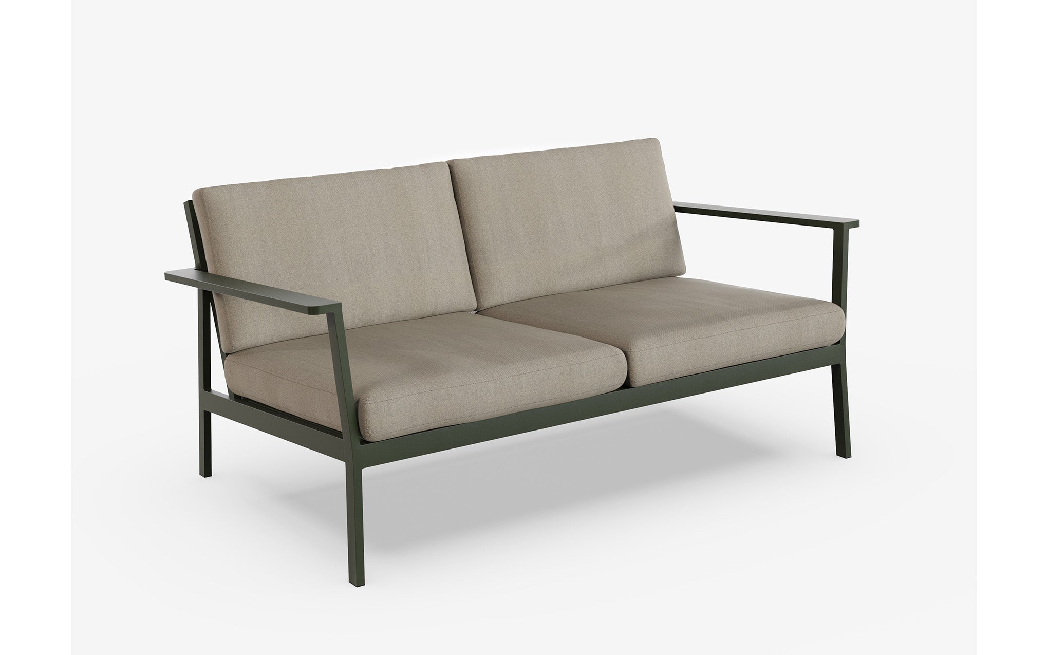 Eos outdoor two seat sofa