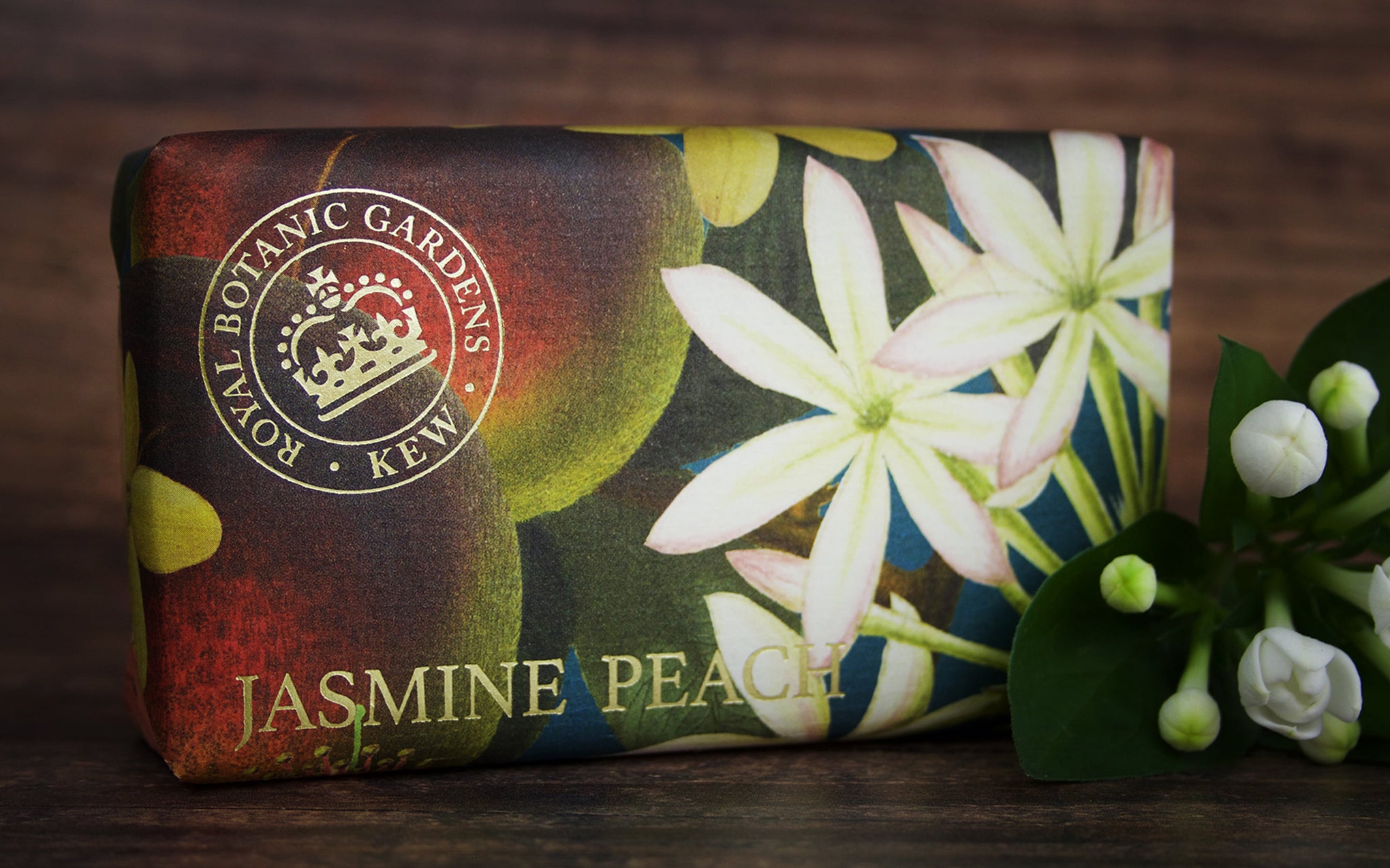 Kew Garden soap bar - jasmine peach