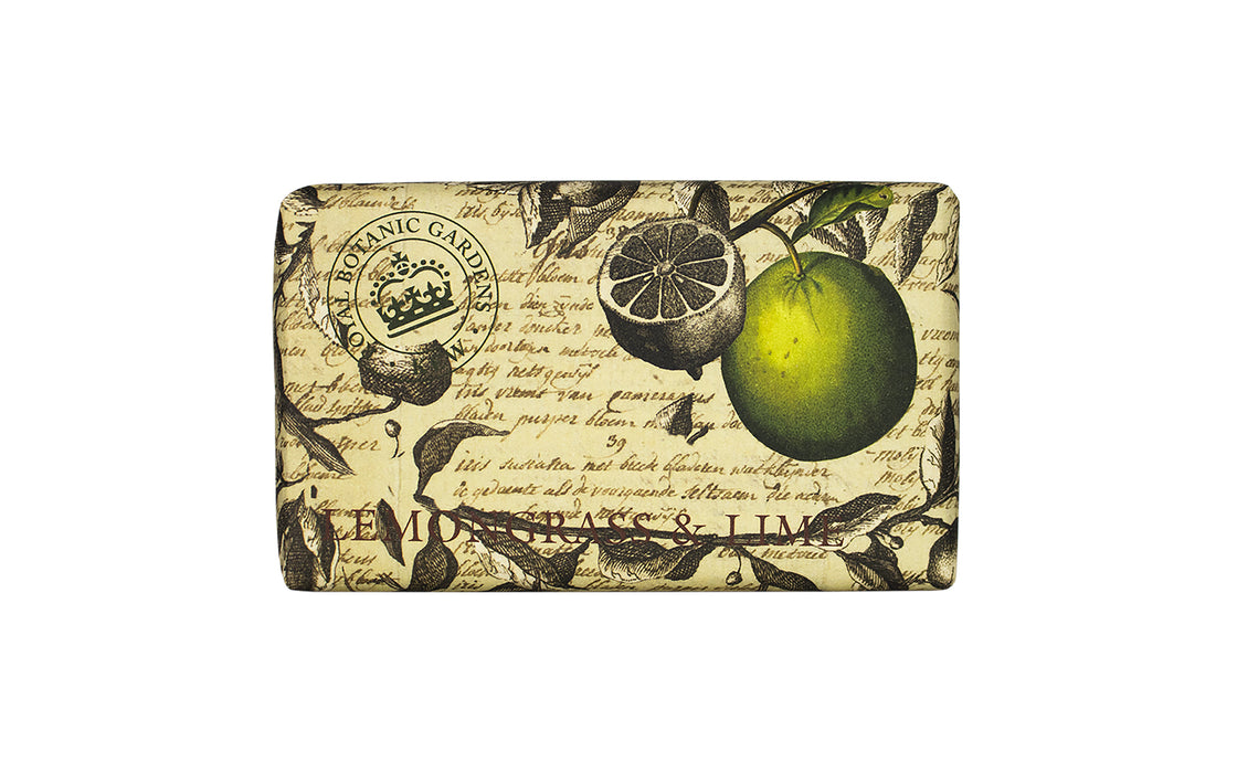 Kew Garden soap bar - lemongrass & lime