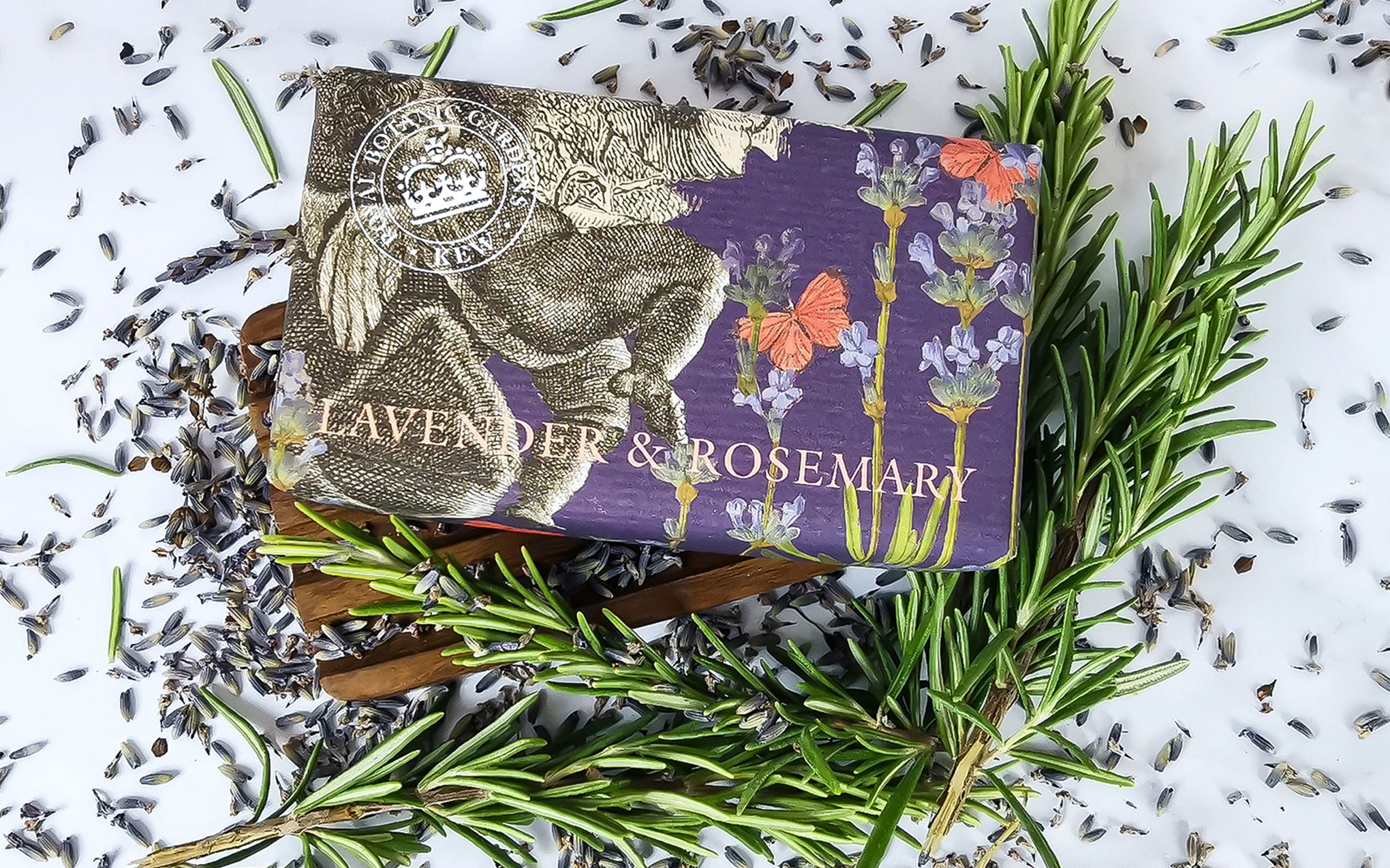 Kew Garden soap bar - lavender & rosemary
