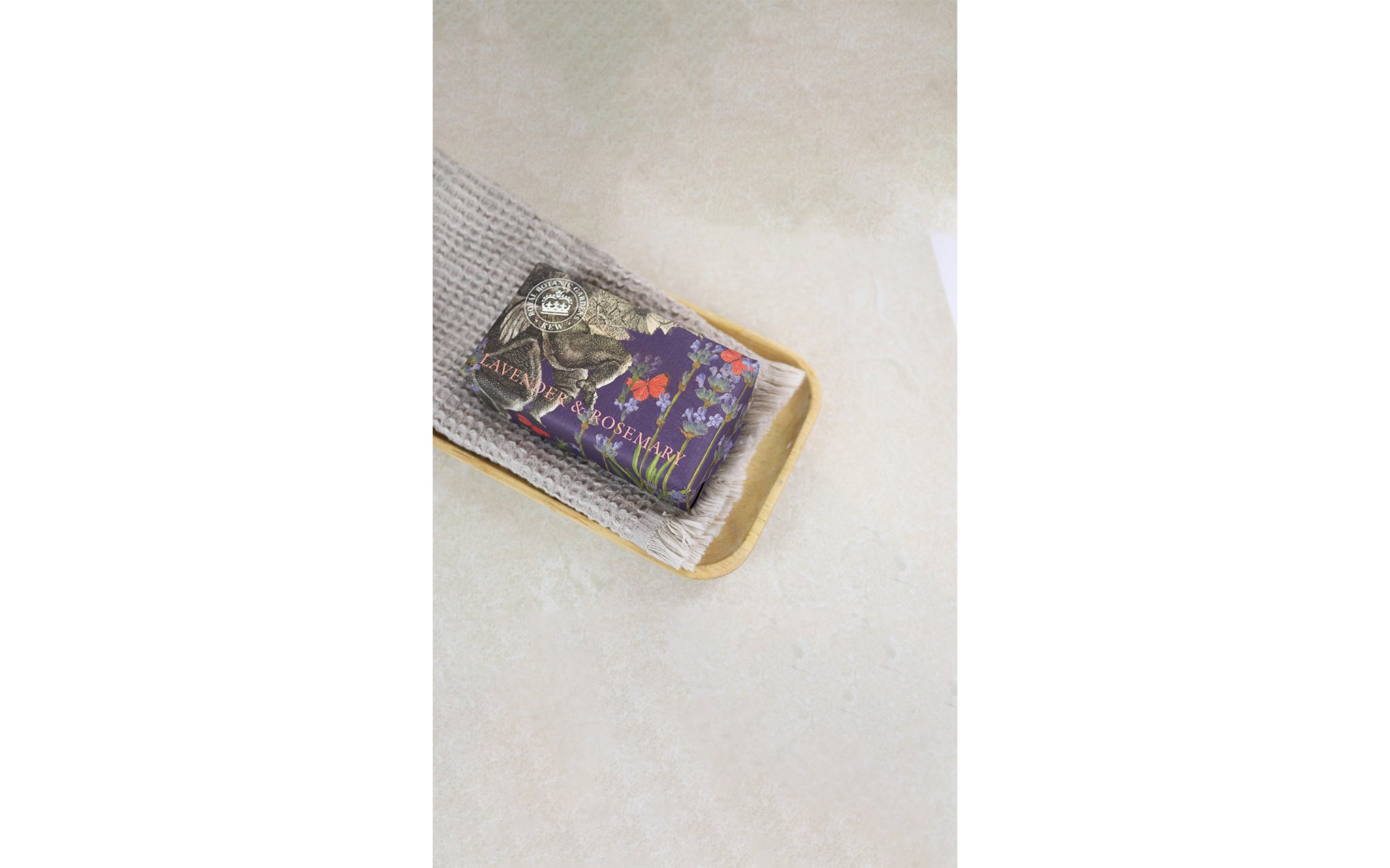 Kew Garden soap bar - lavender & rosemary