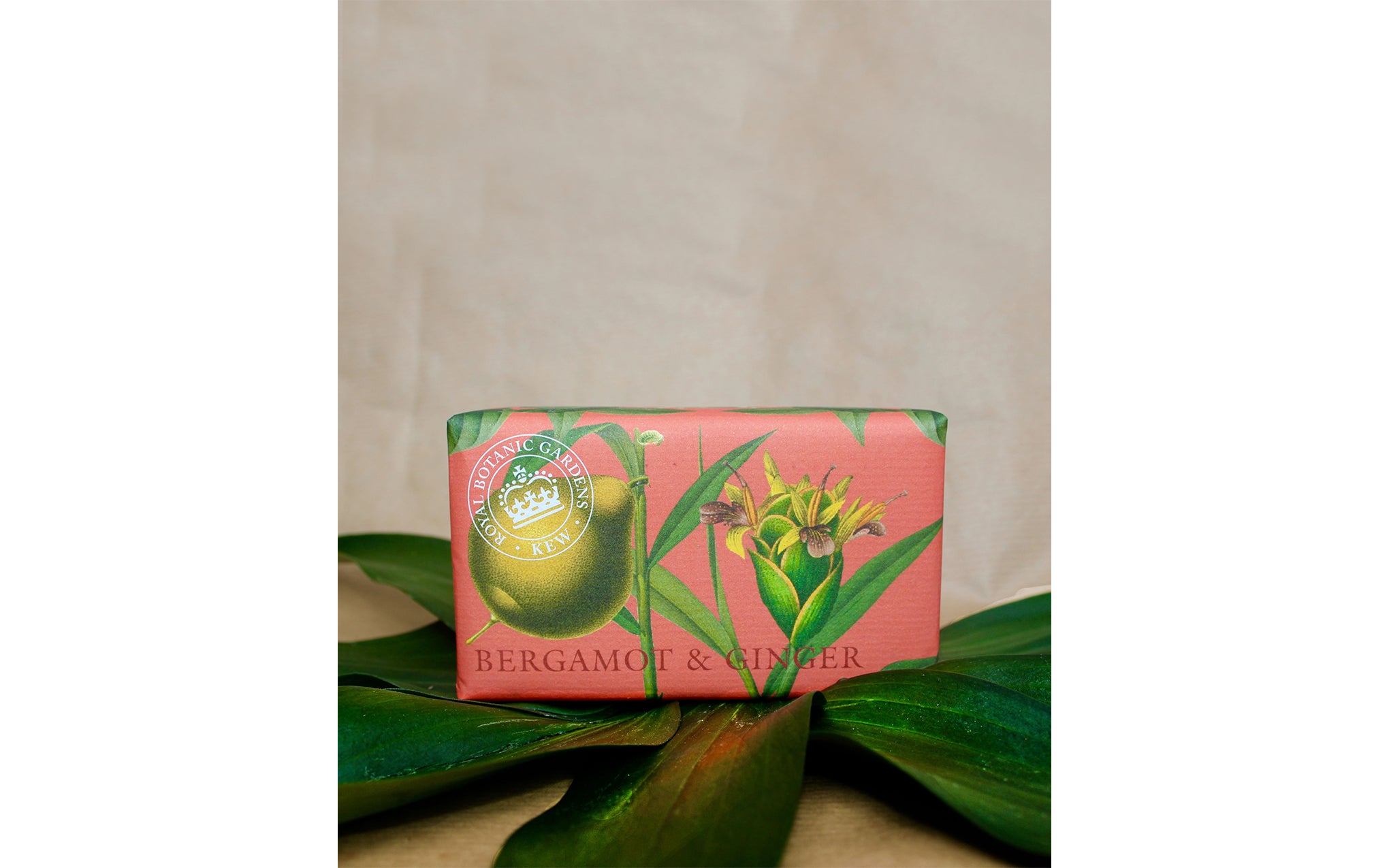 Kew Garden soap bar - bergamot & ginger