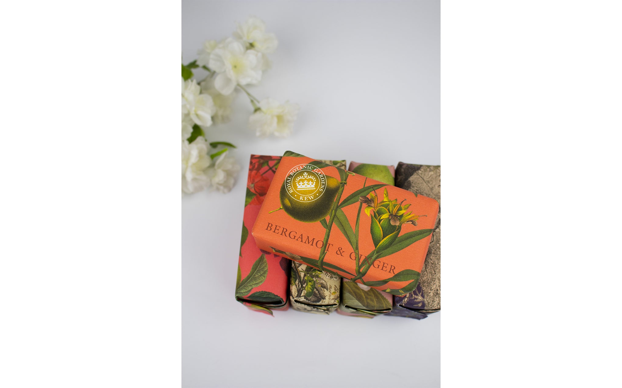 Kew Garden soap bar - bergamot & ginger