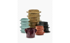 Molly flower pot 02 - aubergine