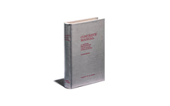 Empty book in grey - Concrete Manual