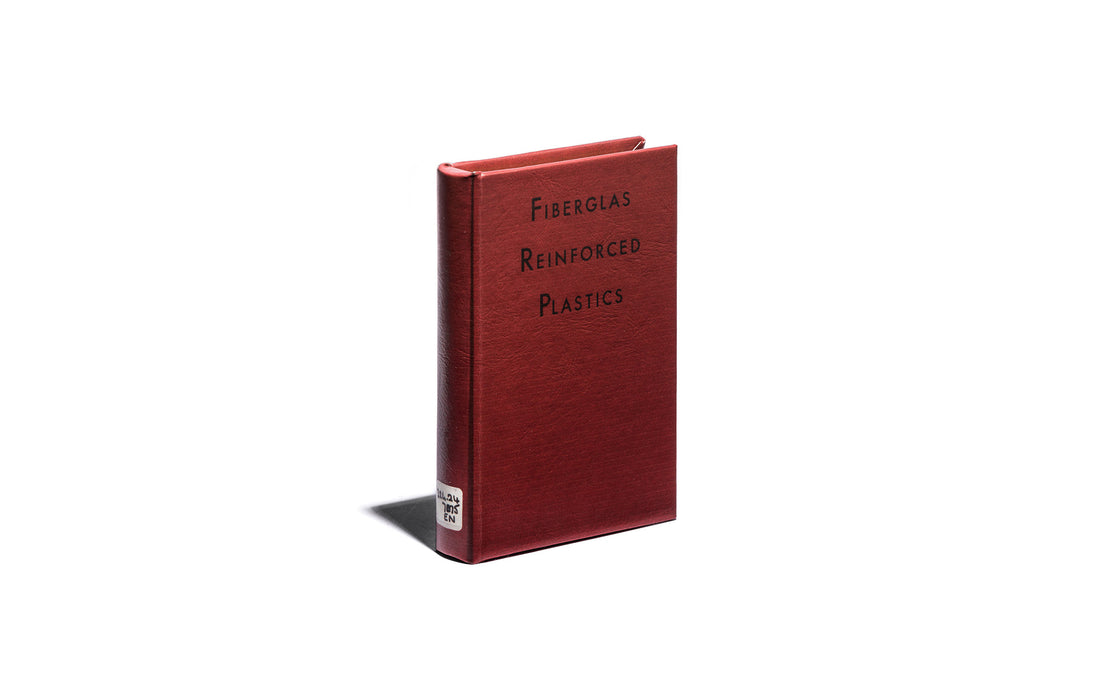 Empty book in red - Fiberglass Reinforced Plastics