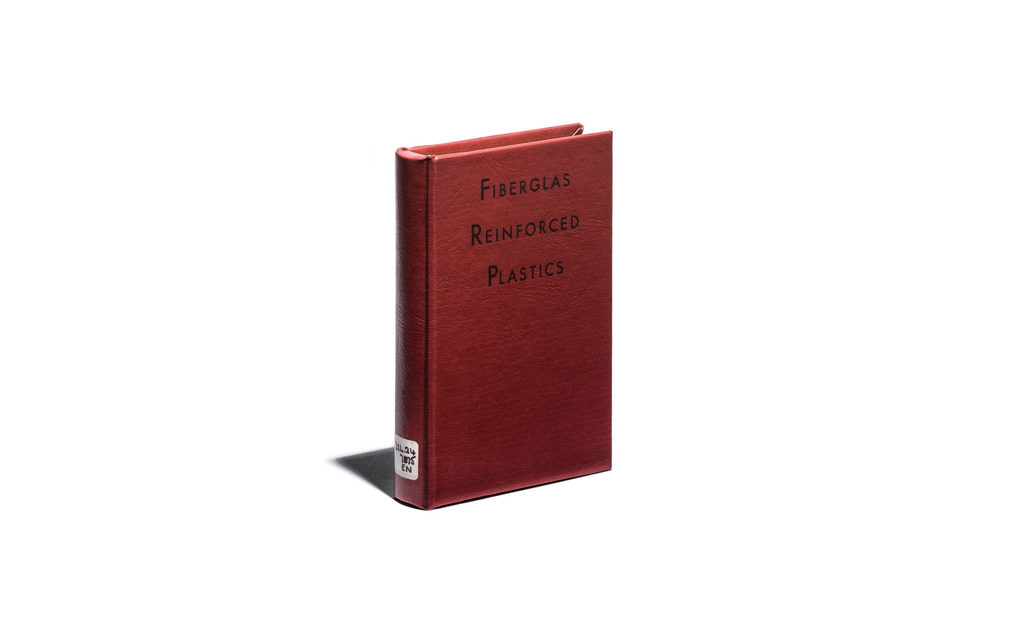 Empty book in red - Fiberglass Reinforced Plastics