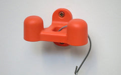 Ernö coat hook - fluro orange