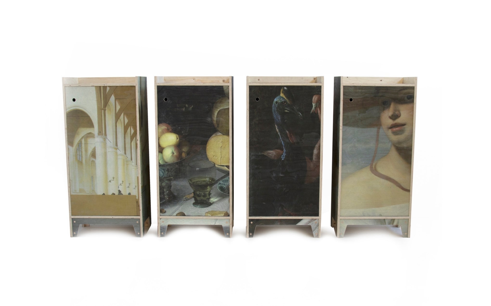 Exactly One-Sheet cabinet - still life