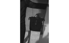 Fin waxed cotton backpack