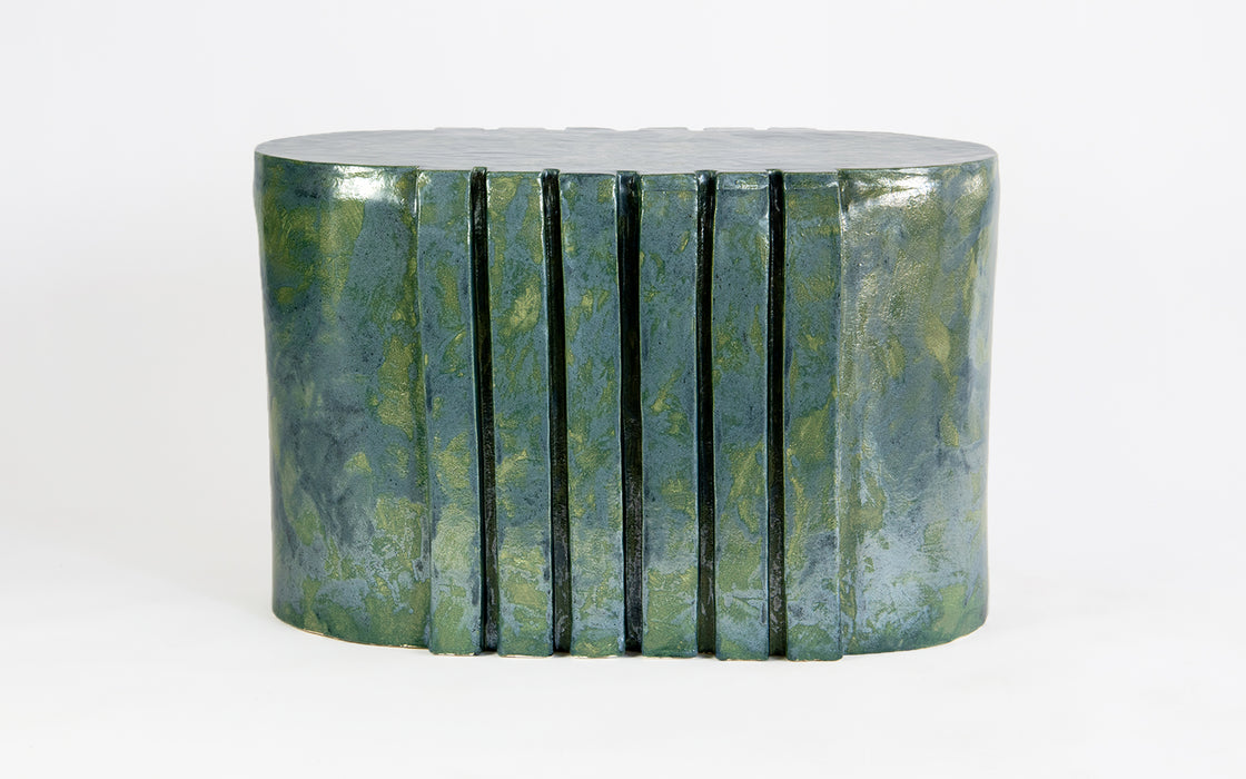 Bunker bench - FM green glaze