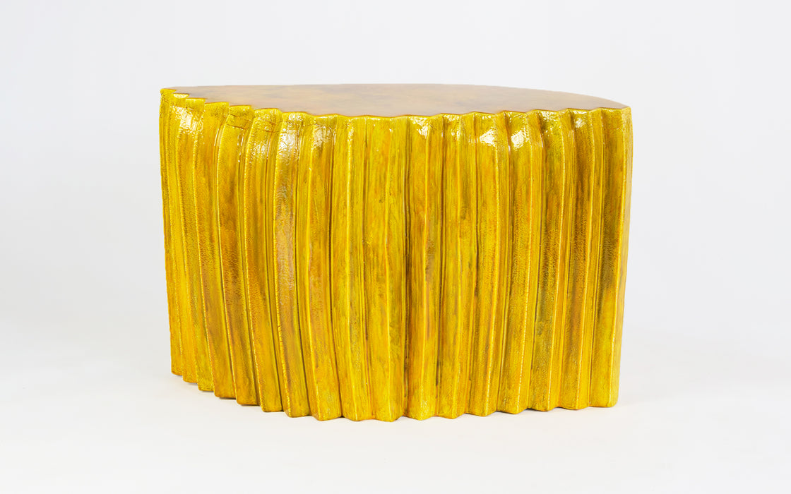 Iguana stool XXL - autumn resin