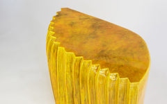 Iguana stool XXL - autumn resin