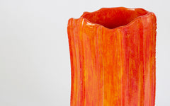 Saw table lamp - fire resin