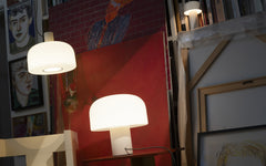 Bellhop Glass T table lamp