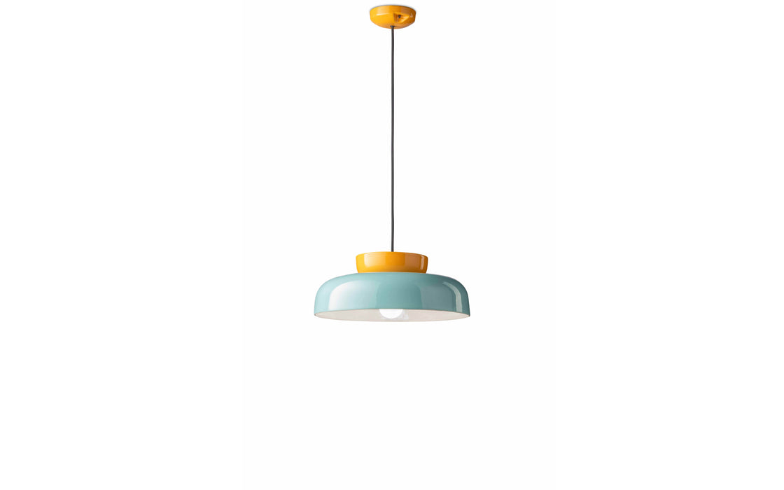 Clearance Maracaná c2745 pendant - yellow & light blue