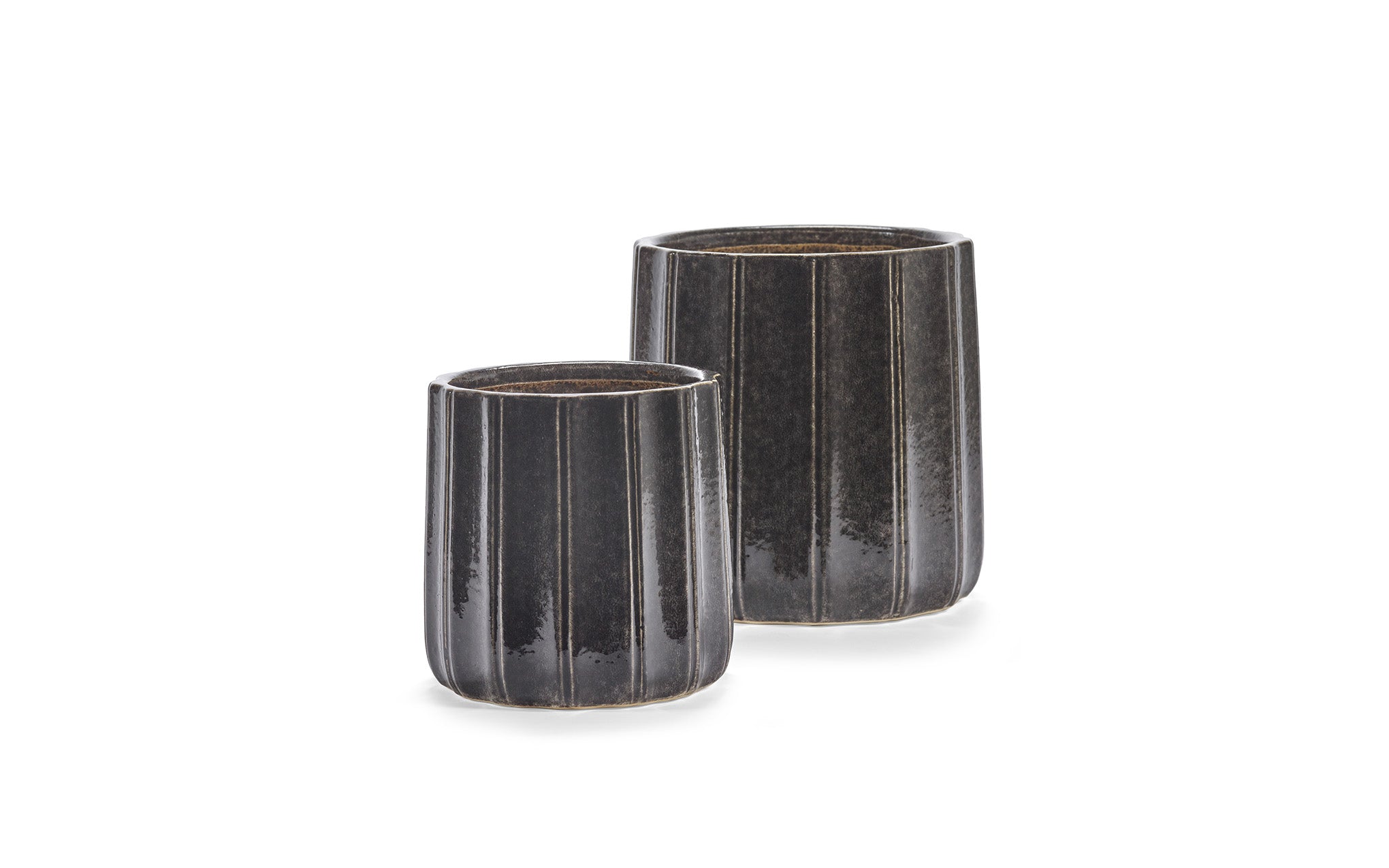 Flower pot - brown