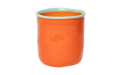 Flowerpot - orange & mint