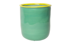 Flowerpot - mint & chartreuse
