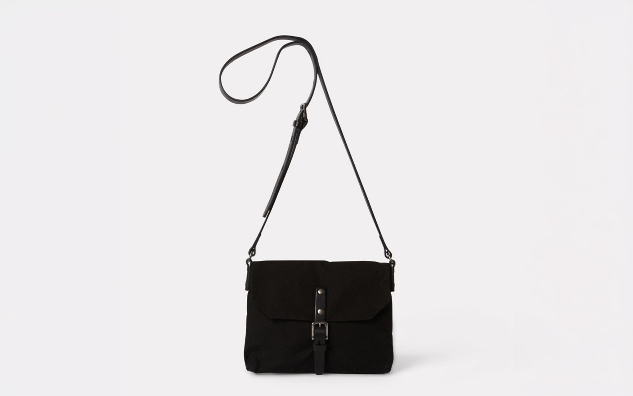 Friday waxed cotton crossbody bag