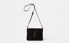 Friday waxed cotton crossbody bag