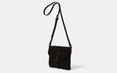 Friday waxed cotton crossbody bag