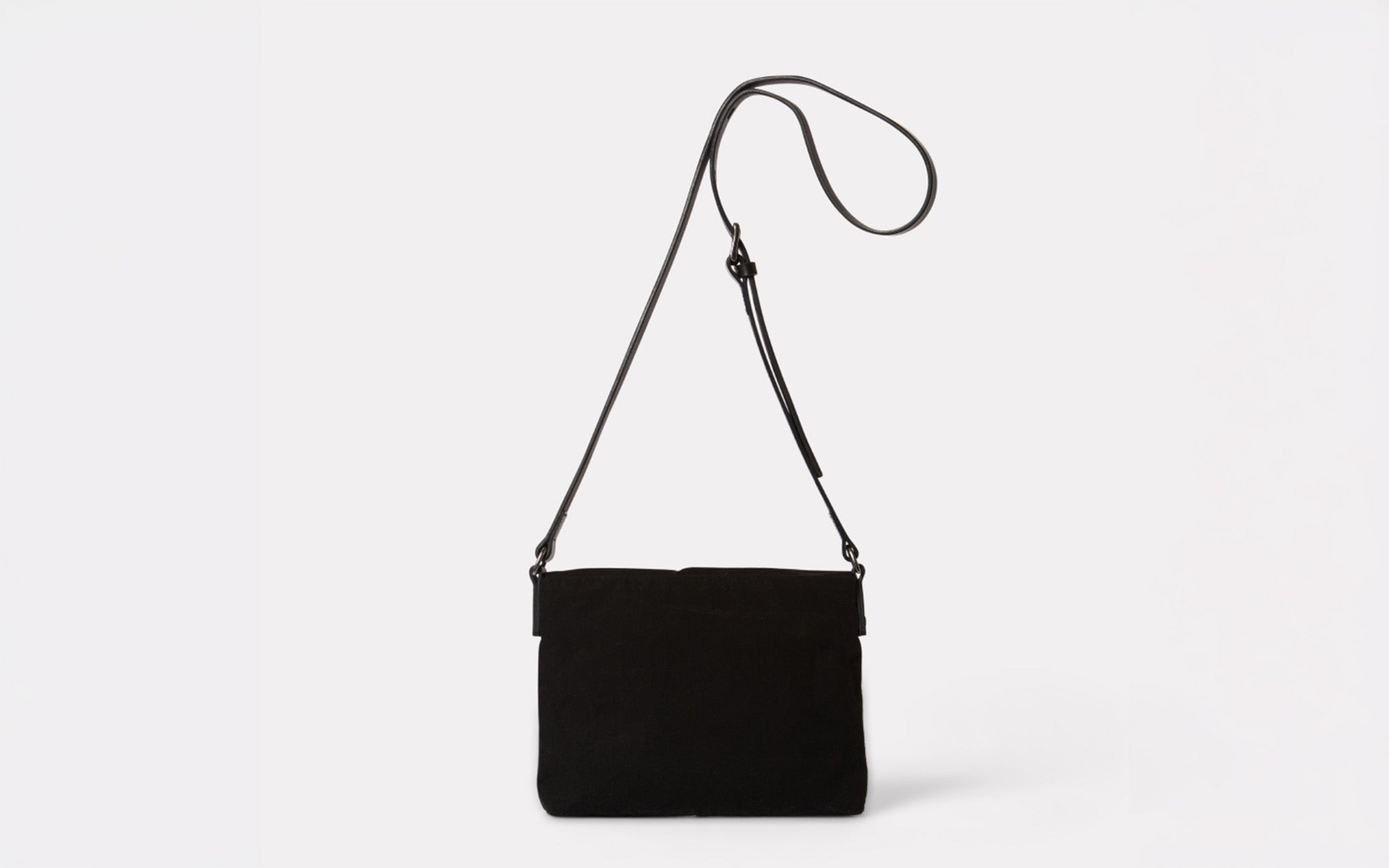 Friday waxed cotton crossbody bag