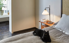 Funiculí table lamp - fabric shade