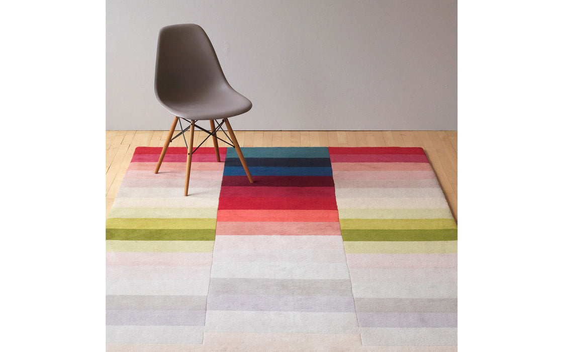 Itten hand knotted pile rug