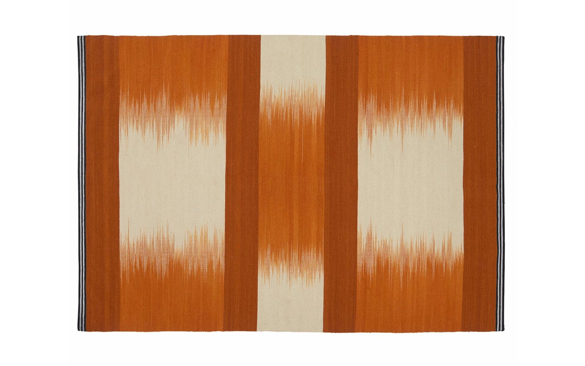 Patola Tangerine gelim flatweave rug