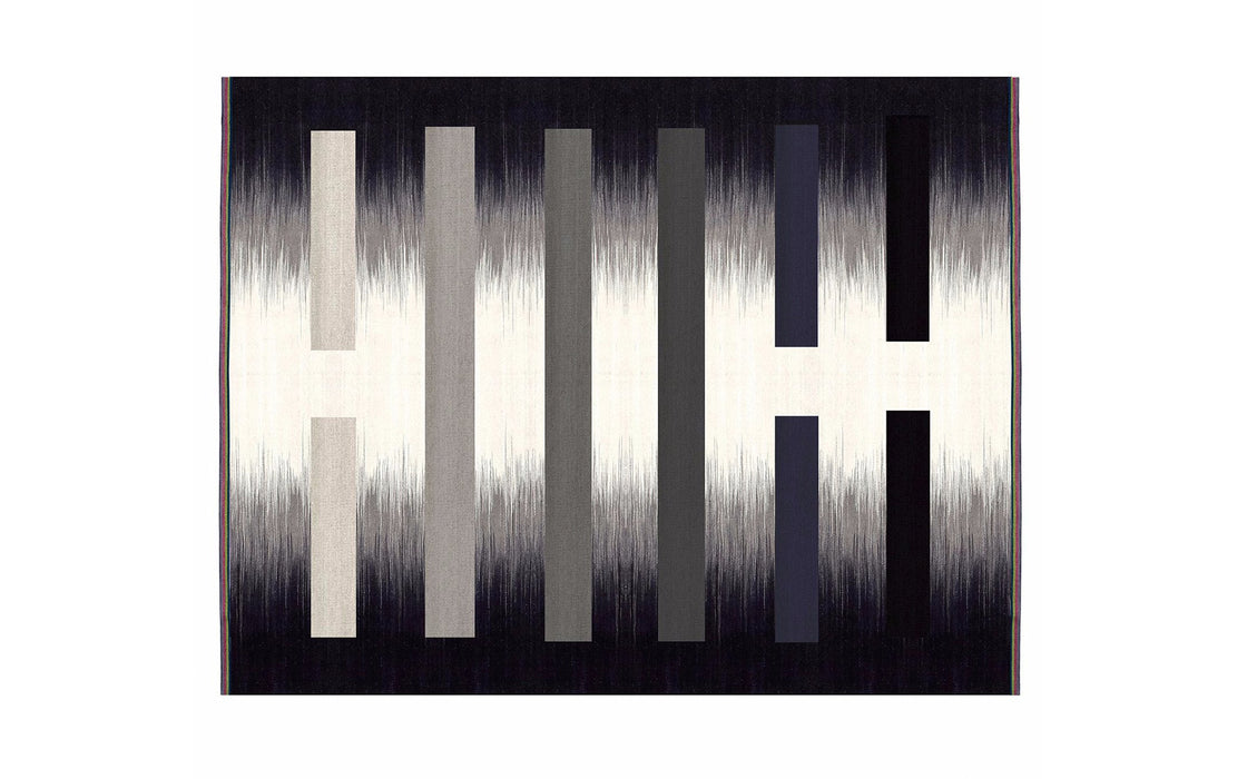 Black Mountain Lake gelim flatweave rug