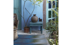 Zigzag Blue flatweave rug