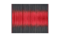 Red Charcoal gelim flatweave rug