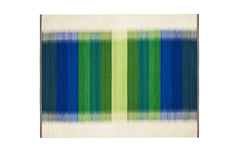Blue Blur flatweave rug