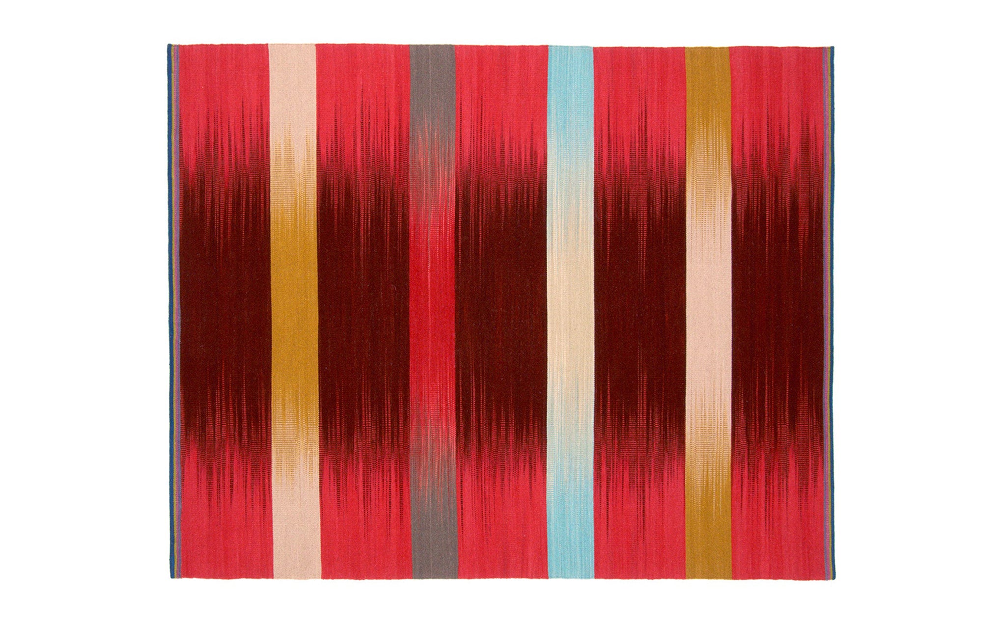 Pink Spectrum gelim flatweave rug