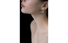 Gray Loops SS earrings
